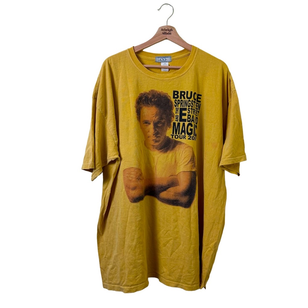 Bruce Springsteen & The E Street Magic Tour Merch Tee Shirt SZ XXL